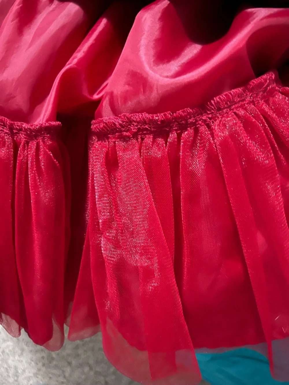 Gymboree Girls' Wine Red Satin Bow Party Dress